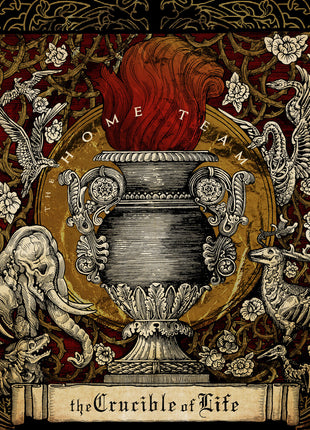 the album cover for Home Team - Crucible Of Life (Blk) [Clear Vinyl] [Deluxe] (Spla)