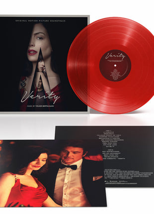 the album cover for Volker Bertelmann  (Cvnl) (Red) - Verity - O.S.T. [Clear Vinyl] (Red)