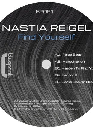 the album cover for Nastia Reigel - Find Yourself (Ep)
