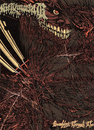 the album cover for Splitknuckle - Breathing Through The Wound