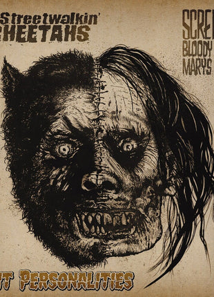 the album cover for Streetwalkin' Cheetahs - Split Personalities