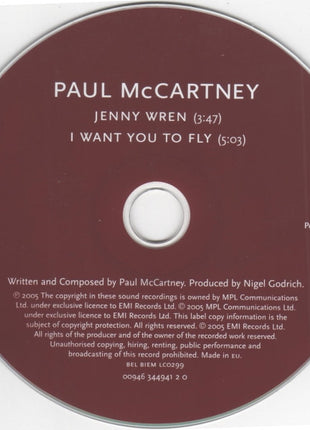 Paul McCartney : Jenny Wren (CD, Single)