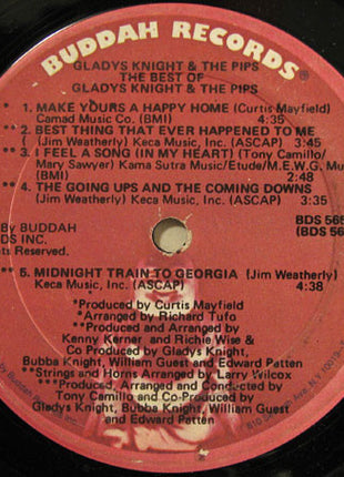 Gladys Knight & The Pips* : The Best Of Gladys Knight & The Pips (LP, Comp)