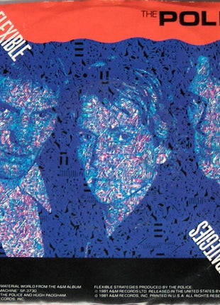 The Police : Spirits In The Material World (7", Single, Styrene, Pit)