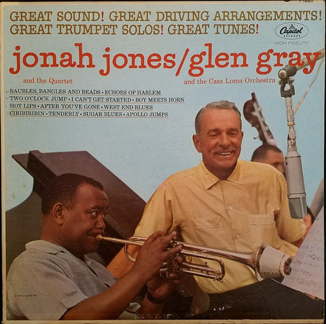 The Jonah Jones Quartet / Glen Gray & The Casa Loma Orchestra : Jonah Jones Quartet / Glen Gray Casa Loma Orchestra (LP, Album, Mono)