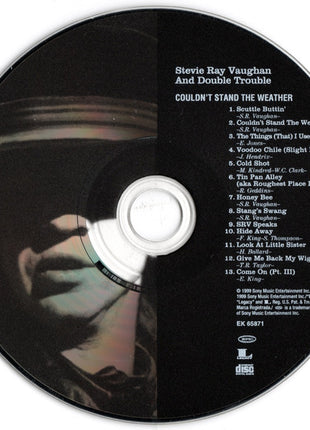 Stevie Ray Vaughan & Double Trouble : Couldn't Stand The Weather (CD, Album, RE, RM, Pit)