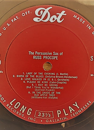 Russ Procope* : The Persuasive Sax Of Russ Procope (LP, Album)