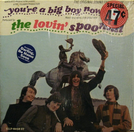 The Lovin' Spoonful : You're A Big Boy Now - The Original Sound Track Album (LP, Album, Mono, MGM)