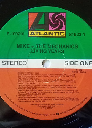 Mike & The Mechanics : Living Years (LP, Album, Club, SP )