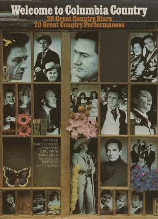 Various : Welcome To Columbia Country (LP, Comp)
