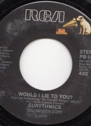 Eurythmics : Would I Lie To You? (7", Single)