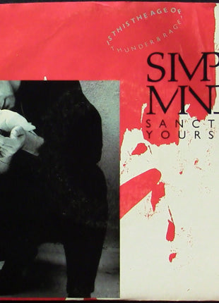 Simple Minds : Sanctify Yourself (7", Single, R P)