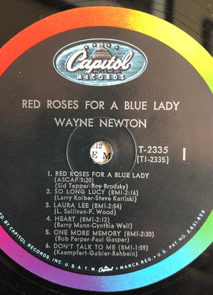 Wayne Newton : Red Roses For A Blue Lady (LP, Album, Mono, Jac)