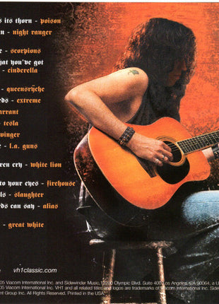 Various : VH1 Classic Metal Mania: Stripped (CD, Comp)