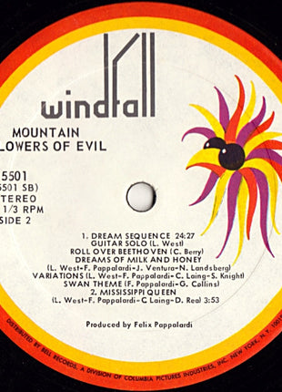 Mountain : Flowers Of Evil (LP, Album)