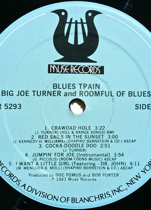 Big Joe Turner & Roomful Of Blues : Blues Train (LP, Album)