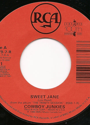 Cowboy Junkies : Sweet Jane (7", Single, Styrene)