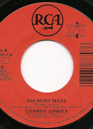 Cowboy Junkies : Sweet Jane (7", Single, Styrene)
