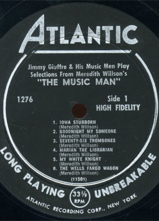 Jimmy Giuffre & His Music Men : The Music Man (LP, Album, Mono)