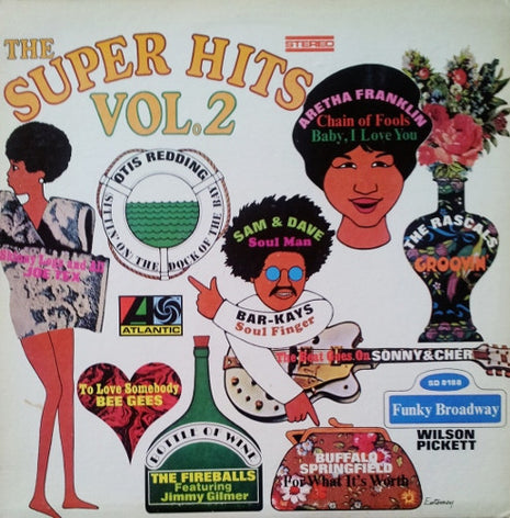 Various : The Super Hits Vol. 2 (LP, Comp, Ter)