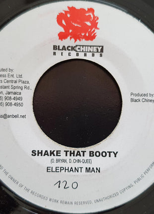 Elephant Man / Notch : Shake That Booty / V.I.P. (Get Back) (7")
