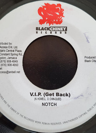 Elephant Man / Notch : Shake That Booty / V.I.P. (Get Back) (7")