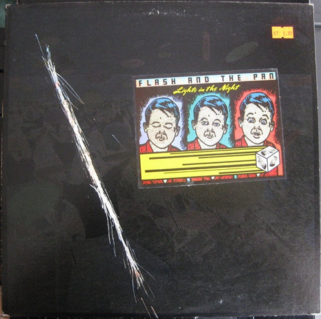 Flash & The Pan : Lights In The Night (LP, Album, Promo)