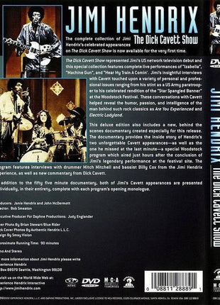 Jimi Hendrix : The Dick Cavett Show (DVD, NTSC)