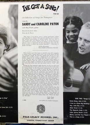 Sandy* And Caroline Paton : I've Got A Song! (LP)