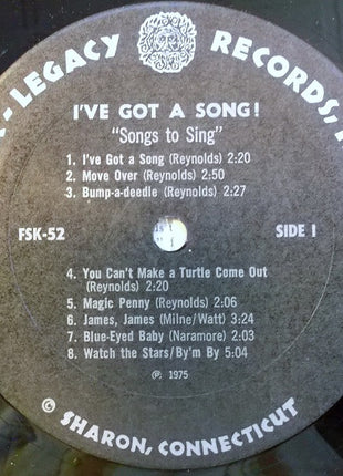 Sandy* And Caroline Paton : I've Got A Song! (LP)
