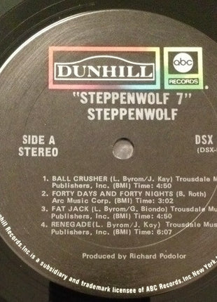 Steppenwolf : Steppenwolf 7 (LP, Album, Gat)