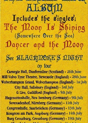 Blackmore's Night : Dancer And The Moon (CD, Album + DVD-V, NTSC, All + Dlx, Dig)