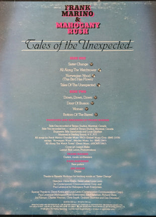 Frank Marino & Mahogany Rush : Tales Of The Unexpected (LP, Album)