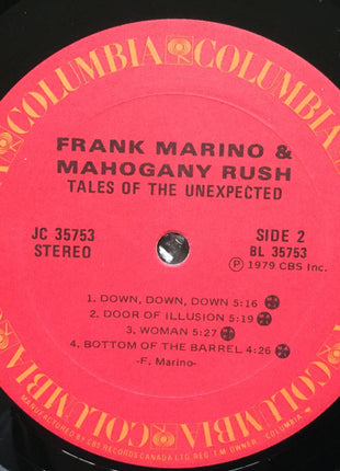 Frank Marino & Mahogany Rush : Tales Of The Unexpected (LP, Album)