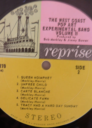 The West Coast Pop Art Experimental Band : Vol. 2 (LP, Album)
