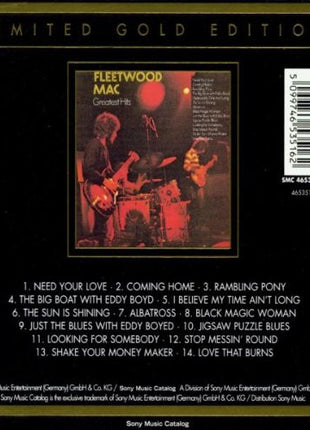Fleetwood Mac : Fleetwood Mac`s Greatest Hits (CD, Comp, Ltd, Gol)