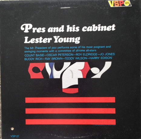 Lester Young : Pres And His Cabinet (LP, Comp, Mono)