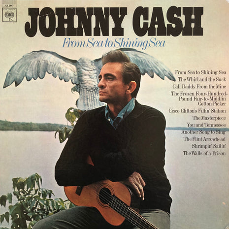 Johnny Cash : From Sea To Shining Sea (LP, Album, Mono)