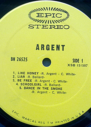 Argent : Argent (LP, Album, Pit)