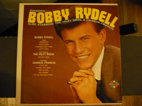 Charlie Francis (4), Bobby Rydell, The Isley Brothers : Starring (LP, Comp)