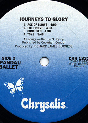 Spandau Ballet : Journeys To Glory (LP, Album, RP)