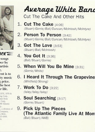 Average White Band : Cut The Cake And Other Hits (CD, Comp)