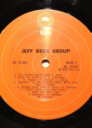 Jeff Beck Group : Jeff Beck Group (LP, Album, RE)