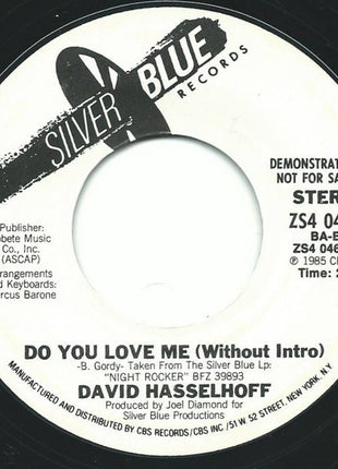 David Hasselhoff : Do You Love Me (7", Promo)