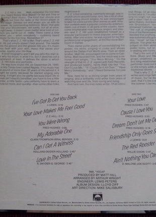 Z.Z. Hill : The Best Thing That's Happened To Me (LP, Album)