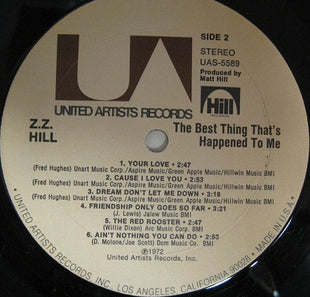 Z.Z. Hill : The Best Thing That's Happened To Me (LP, Album)