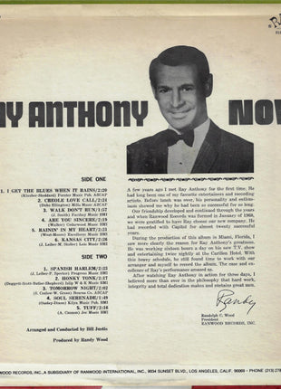 Ray Anthony : Now (LP)