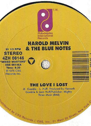 Harold Melvin And The Blue Notes : The Love I Lost / Wake Up Everybody (12", Single)