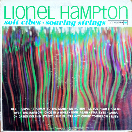 Lionel Hampton : Soft Vibes Soaring Strings (LP, Album, Mono, Pit)