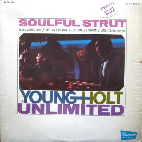 The Young-Holt Unlimited* : Soulful Strut (LP, Album, Pin)
